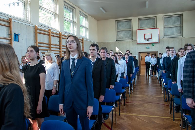 Zakończenie roku szkolnego 2022/2023 w klasach czwartych po szkole podstawowej 