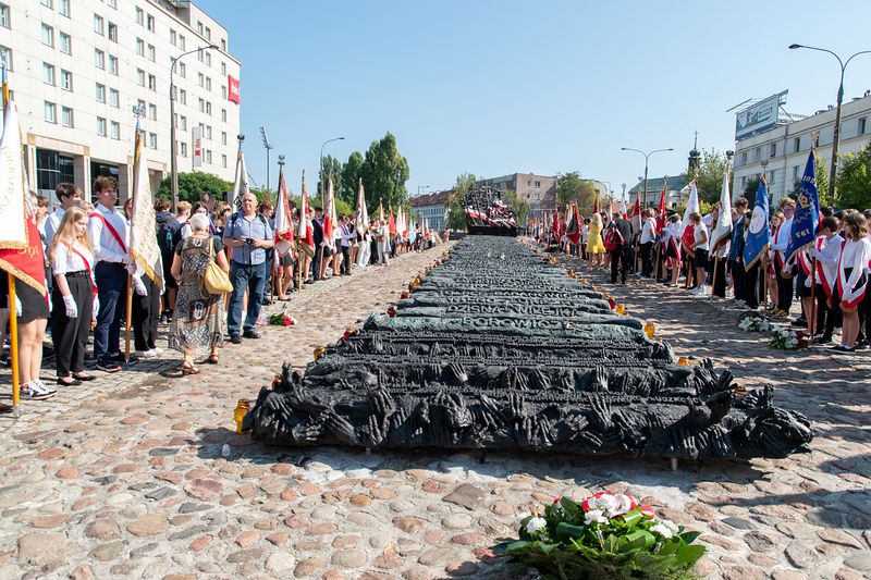 Udział w uroczystości patriotycznej przy Pomniku Poległym i Pomordowanym na Wschodzie 