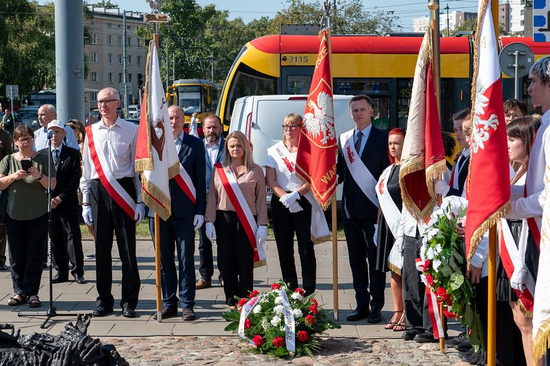 Udział w uroczystości patriotycznej przy Pomniku Poległym i Pomordowanym na Wschodzie 